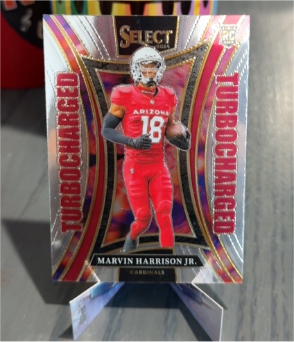 2024 Panini Select #2 Marvin Harrison Jr. Turbocharged — front