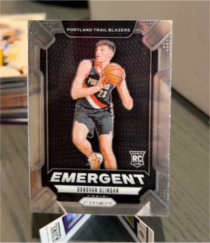 2024-25 Panini Prizm #13 Donovan Clingan — front