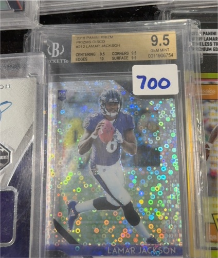 2019 Panini Prizm #212 Lamar Jackson — front