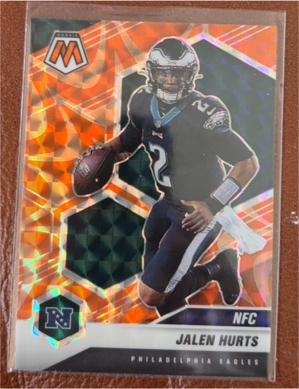 2021 Panini Mosaic #208 Jalen Hurts — front