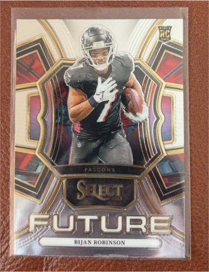 2023 Panini Select #FUT-BRO Bijan Robinson Select Future — front