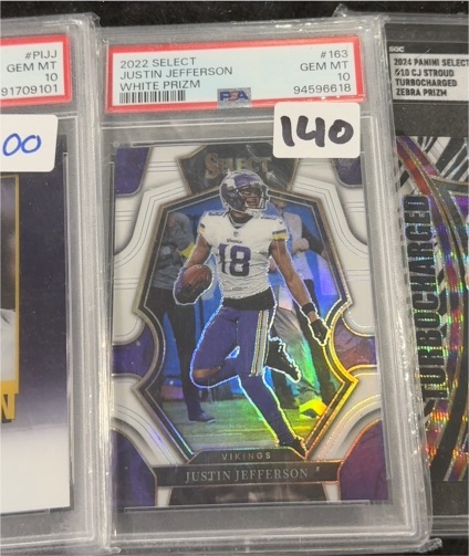 2022 Panini Select #163 Justin Jefferson — front