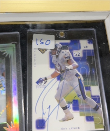 2000 Donruss Signature Series #52 Ray Lewis — front