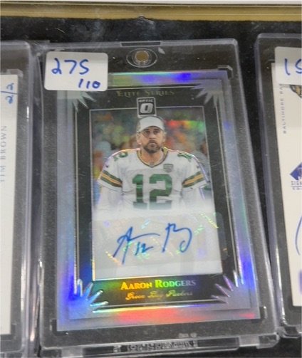 2019 Panini Donruss Optic Elite Series #ES-1 Aaron Rodgers — front