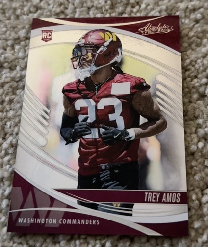 2025 Panini Absolute #190 Trey Amos — front