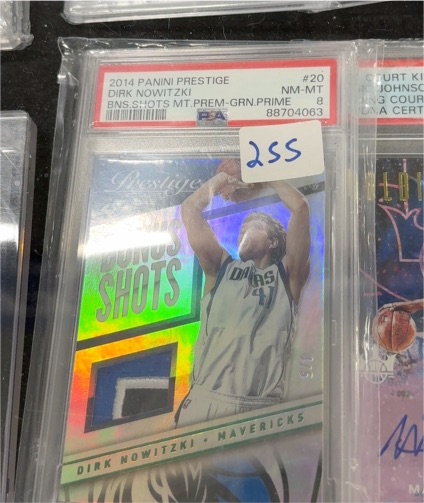2014 Panini Prestige #20 Dirk Nowitzki — front