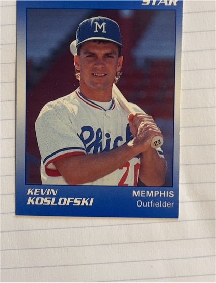 1990 Star #23 Kevin Koslofski — front