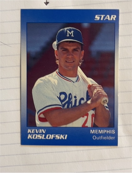 1989 Star #25 Kevin Koslofski — front