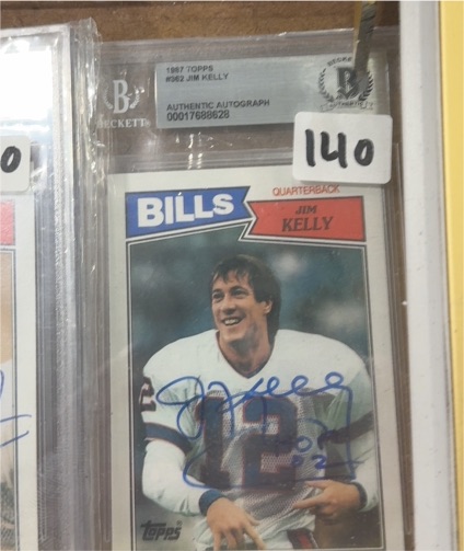 1987 Topps #362 Jim Kelly — front