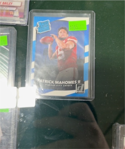 2017 Panini Donruss #327 Patrick Mahomes II Rated Rookie — front