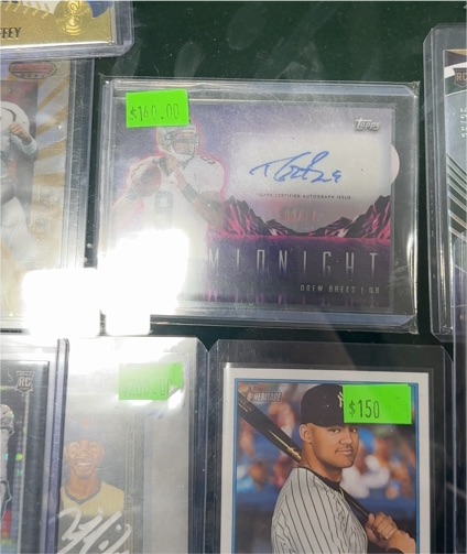 2024 Topps Midnight Horizon Signatures Drew Brees — front