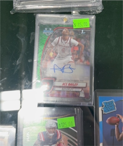 2024 Bowman Chrome University #1 Ace Bailey — front