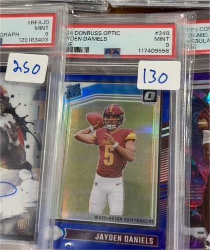 2024 Donruss Optic #248 Jayden Daniels — front