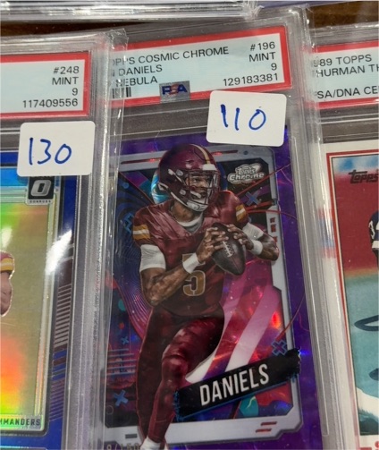 2024 Topps Cosmic Chrome #196 Jayden Daniels — front