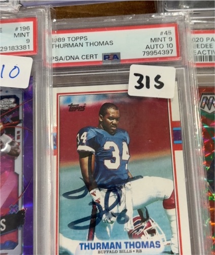 1989 Topps #45 Thurman Thomas — front