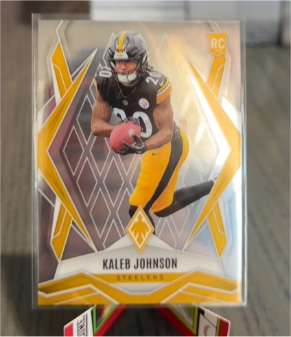 2025 Panini Phoenix #182 Kaleb Johnson — front