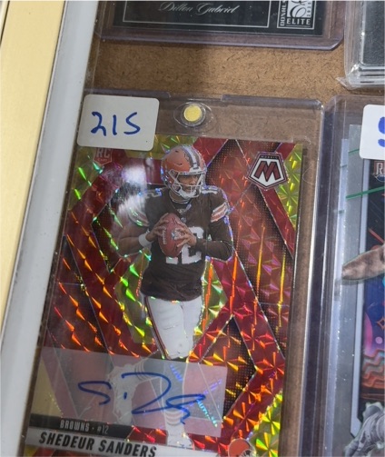 2022 Panini Mosaic #12 Shedeur Sanders — front