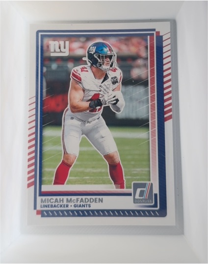 2025 Panini Donruss #55 Micah McFadden — front