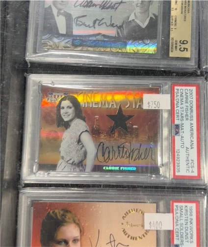2007 Donruss Americana Cinema Stars #171 Carrie Fisher — front