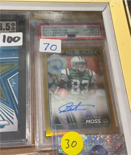 2024 Topps Chrome #BASM0 Santana Moss — front