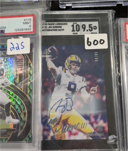 2020 Panini Luminance #101 Joe Burrow — front