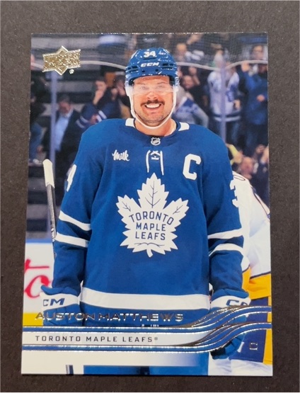 2025-26 Upper Deck #161 Auston Matthews — front