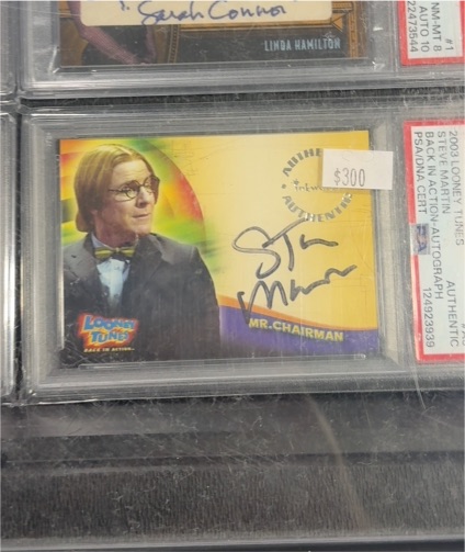 2003 Inkworks Looney Tunes Back in Action #A-7 Stan Freberg Mr. Chairman — front