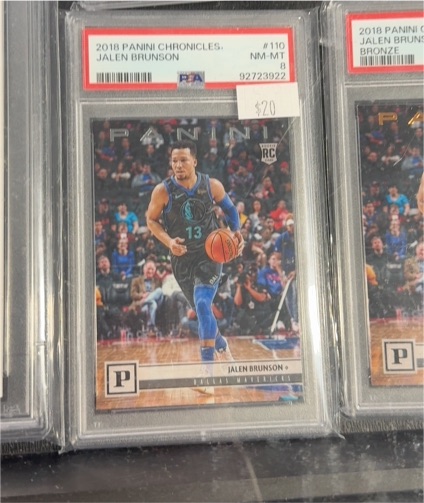 2018 Panini Chronicles #110 Jalen Brunson — front