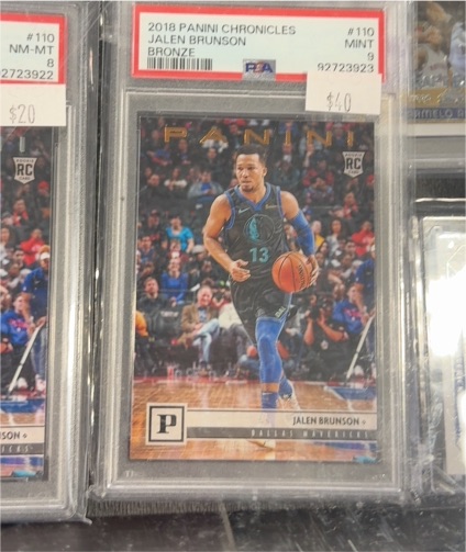 2018 Panini Chronicles #110 Jalen Brunson — front