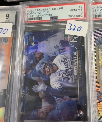 2022 Topps Stadium Club Chrome #2 Bobby Witt Jr. — front