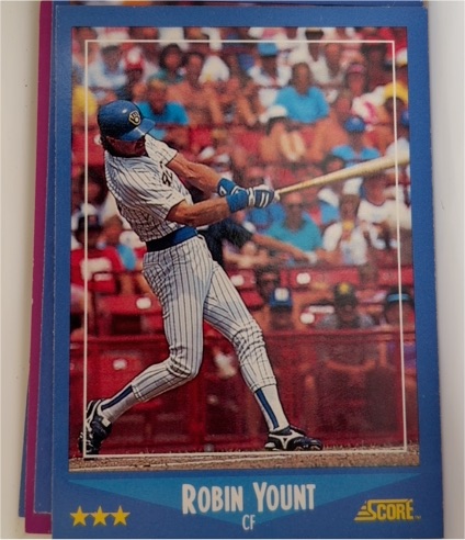 1988 Score #160 Robin Yount — front