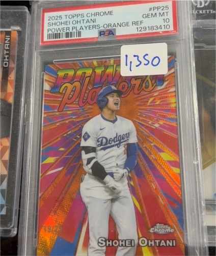 2025 Topps Chrome #PP-25 Shohei Ohtani Power Players — front