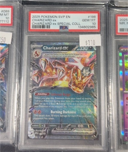 2025 Pokemon SVP EN #196 Charizard ex Special Coll — front