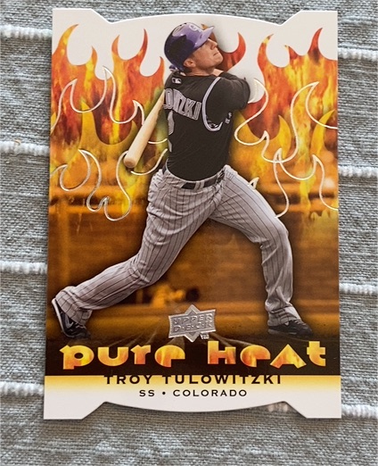 2010 Upper Deck Pure Heat #PH-15 Troy Tulowitzki — front