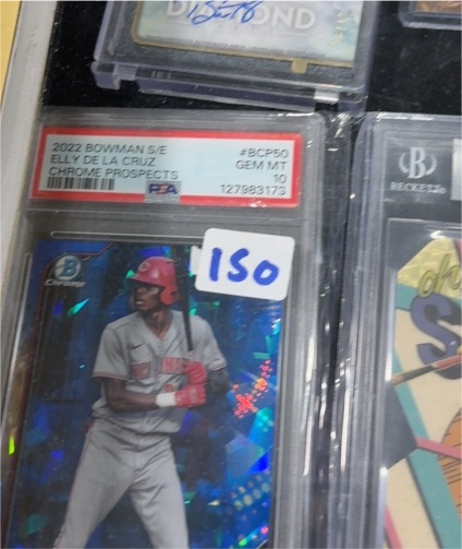 2022 Bowman Sapphire #BCP50 Elly De La Cruz — front