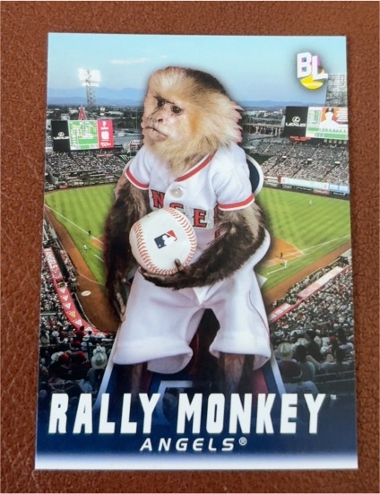 2023 Topps Big League #M-15 Rally Monkey Los Angeles Angels — front