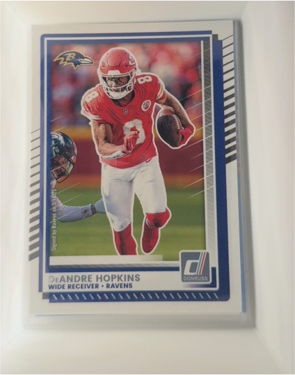2025 Donruss #244 DeAndre Hopkins — front