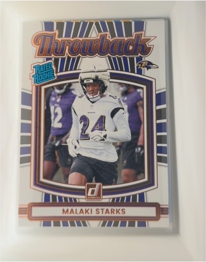 2025 Panini Donruss #11 Malaki Starks — front