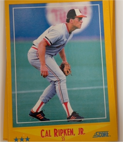 1988 Score #550 Cal Ripken, Jr. — front