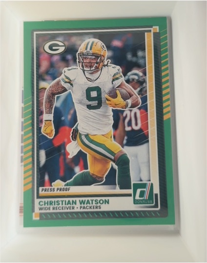 2025 Panini Donruss #234 Christian Watson — front