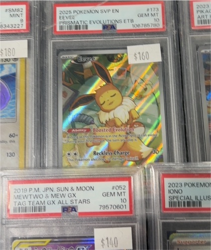 2025 Pokemon SVP #173 Eevee Prismatic Evolutions ETB — front