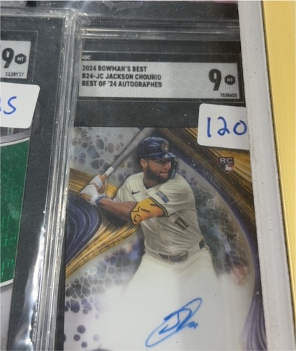 2024 Bowman's Best #B24-JC Jackson Chourio — front