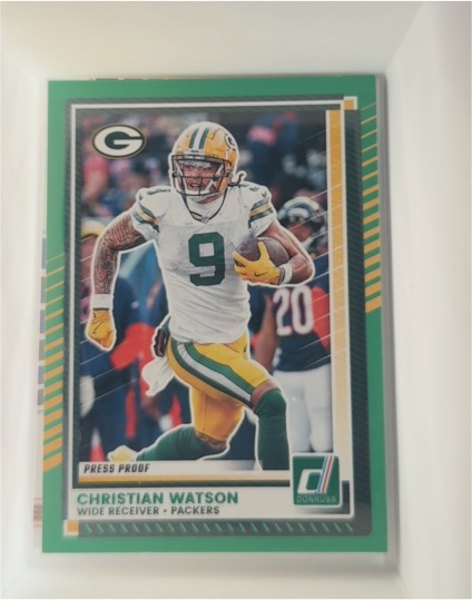 2025 Panini Donruss #234 Christian Watson — front