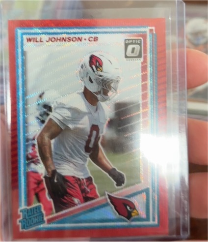 2025 Panini Donruss Optic #247 Will Johnson — front
