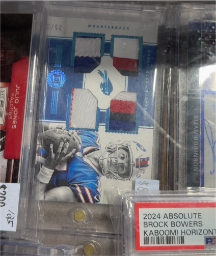 2023 Panini National Treasures Josh Allen Quad Patch — front