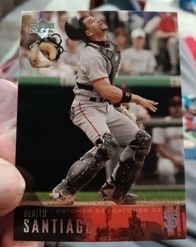 2004 Upper Deck #203 Benito Santiago — front