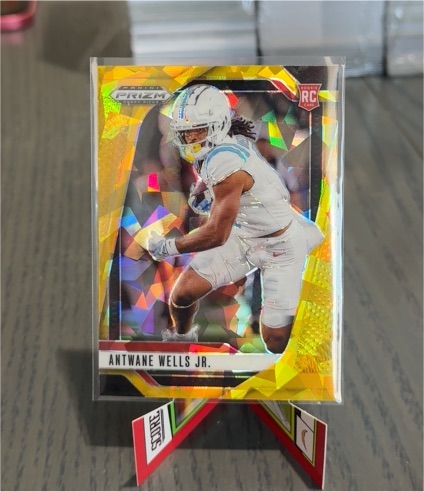 2025 Panini Prizm Draft Picks #94 Antwane Wells Jr. — front