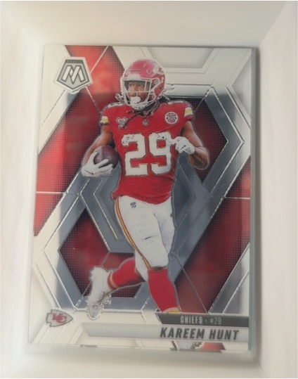 2025 Panini Mosaic #35 Kareem Hunt — front