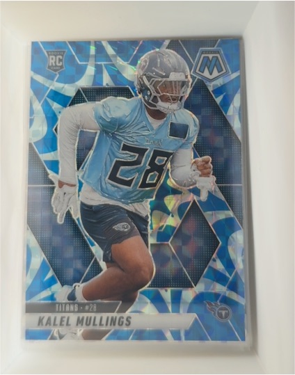 2025 Panini Mosaic #390 Kalel Mullings — front