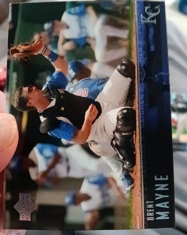 2004 Upper Deck First Pitch #104 Brent Mayne — front